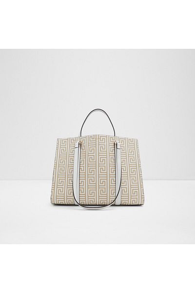 Aldo Ninetonine White Tote Bag For Women