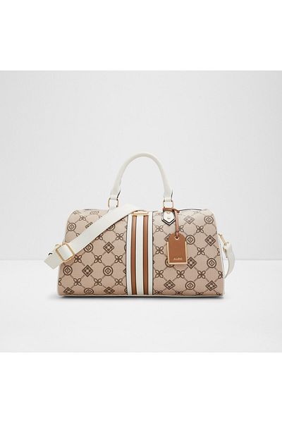 Aldo Avre Light Brown Duffel Bag For Women