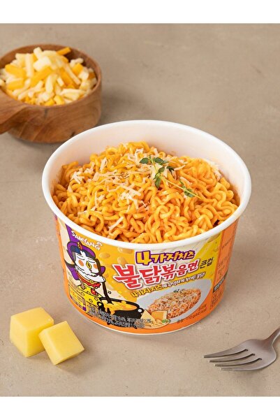 SAMYANG 4 Çeşit Peynirli Buldak Büyük Kutu Ramen