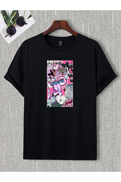 donamod Cadou de desene animate Marvel - Tricou unisex oversize pentru Spiderman