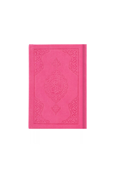 Hayrat Neşriyat Cep Boy Termo Deri Kuran-ı Kerim (Pembe, Mühürlü)