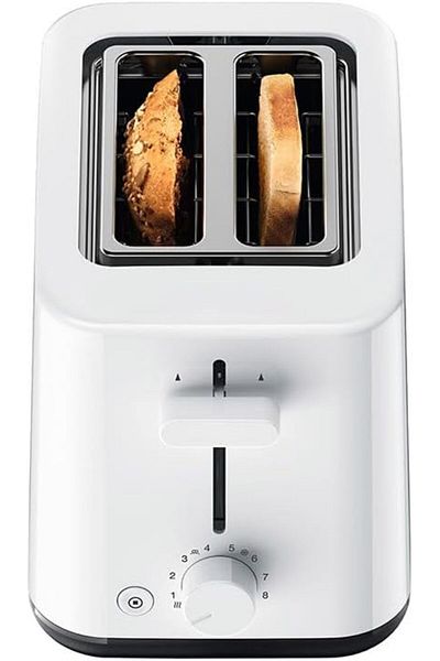 Braun Toaster 900W, 2 slots, Bun warmer, Intelligent heating control, auto off. 8 heat- HT 1010