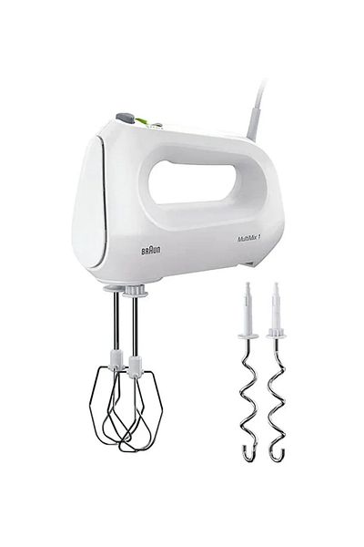 Braun Multi Mix Hand Mixer, 400 Watts, 4 speed turbo.