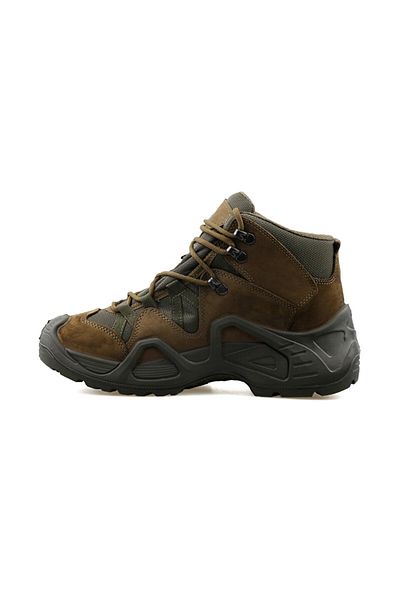 Scooter Khaki Men's Outdoor Boots - Nubuck Leather, P1492NH-3