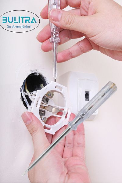 BULİTRA Su Armatürleri 220-250V Straight Electrical Control Pen 190 mm