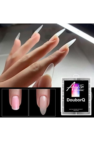 Nail Master 12 Farklı Boy 120 Adet Stiletto Poly Jel Kalıp Tips Polijel 120'Lİ