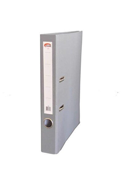 ELBA مجلد مكتب بلاستيك فاخر رمادي ضيق (1 صندوق 30 قطعة)