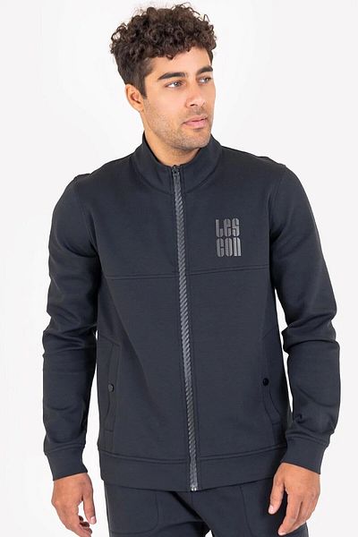 Lescon 23ntes001141 Top negru cu fermoar - 23n-1141
