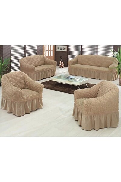 FurkanTicaret Husă de canapea elastică Bürümcük Husă de canapea din lycra Dou...