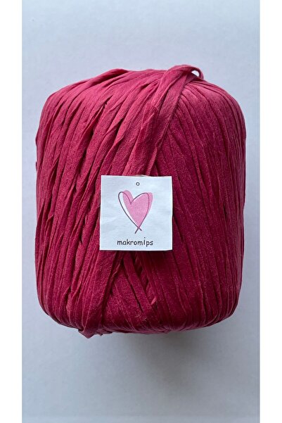 Makromİps PREMIUM SOFT RAFFIA - 50g/65m Μαλακή μαρμάρινη τσάντα Raffia με άκρη ρούχων με κορδόνια