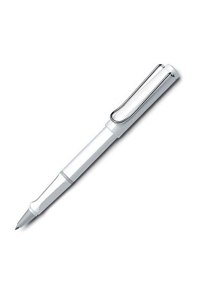 Lamy White Luxury Pen Set - Fountain Roller and Safari Pen