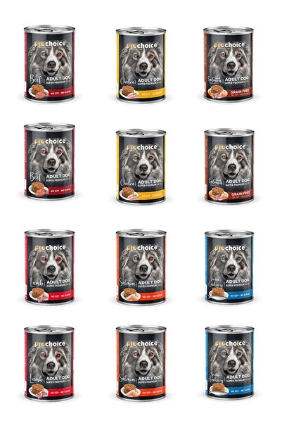 ProChoice Pro choice Karışık Köpek Konserve Yaşmama 400grX12 Adet
