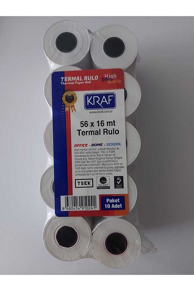 KRAF Roll Thermal 56X16 10 Pieces