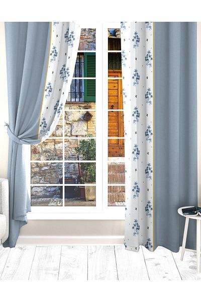 Ardizayn Floral Auriu Detaliat, Catifea, Imprimat, Dormitor, Intrare, Bucatarie, Sufragerie Cortina de fundal cu doua aripi