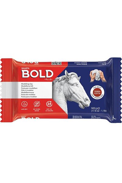 Smarta Ceramic Plasticine Bold Earth Color 500 Grams Ceramic Plasticine