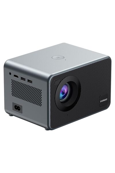 Everest Gri- Siyah 1080p 9800 Lümens Tripodlu Android 9.0 4k Destekli Full Hd Projeksiyon Cihaz