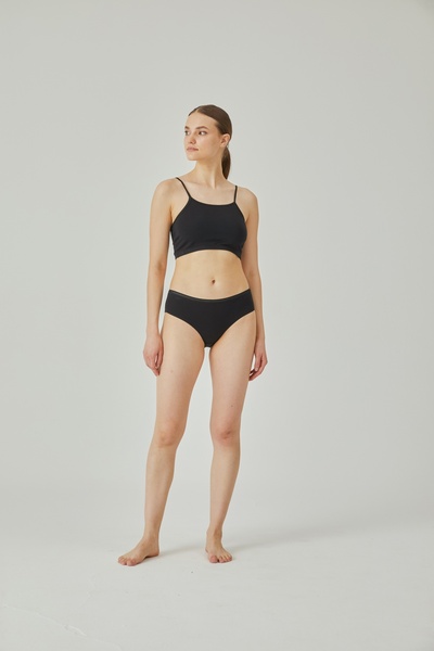 Pamuk & Pamuk Kadın Siyah Bikini High Külot