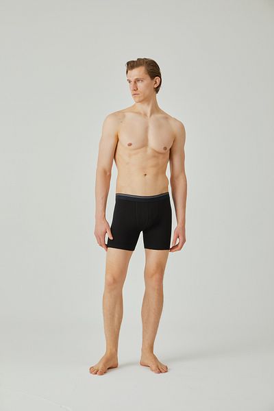 Pamuk & Pamuk Men's Black Medium Boxers