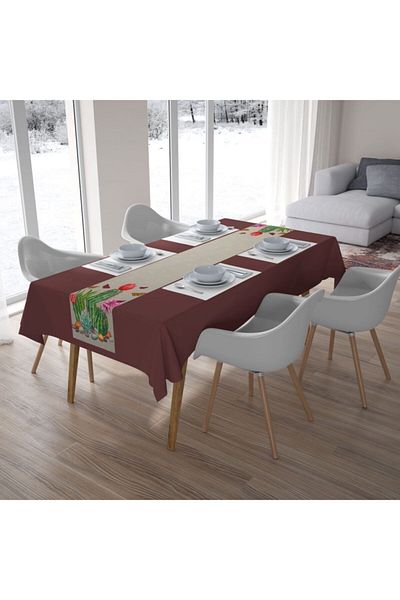 Ardizayn Cactus, Țesătură Catifea 40x140 Cm Runner