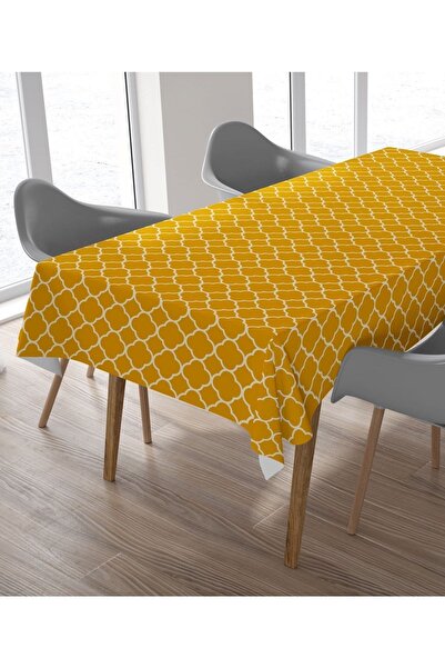 Ardizayn Klasična, Digitalna štampa komad, bezbrižna tkanina Stolnjak - žuta