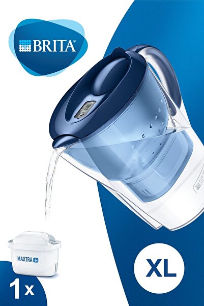 BRITA Marella Xl Filtreli Su Arıtma Sürahisi - Mavi 3.5 Lt.