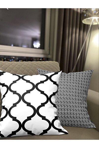 Ardizayn Класичний - Чорний, оксамитовий тканинний чохол для подушки, 2 шт. -...