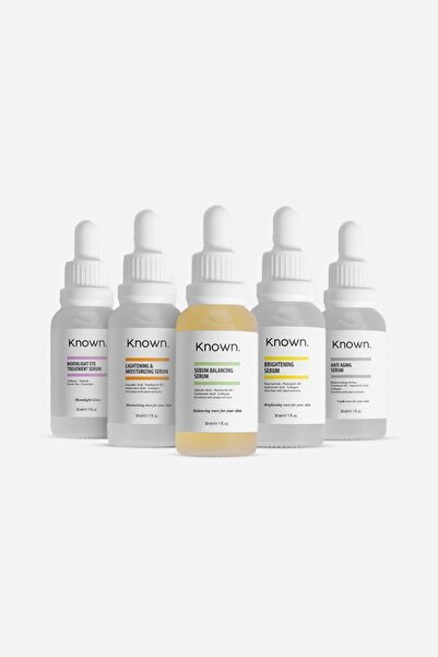 KNOWN. Serum Set 5’li