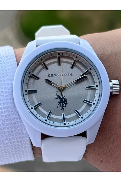 U.S. Polo Assn. U.S.Polo Assn Men's Sports Wristwatch with 5 Atm Silicone Bands - Uspa.1022.B03