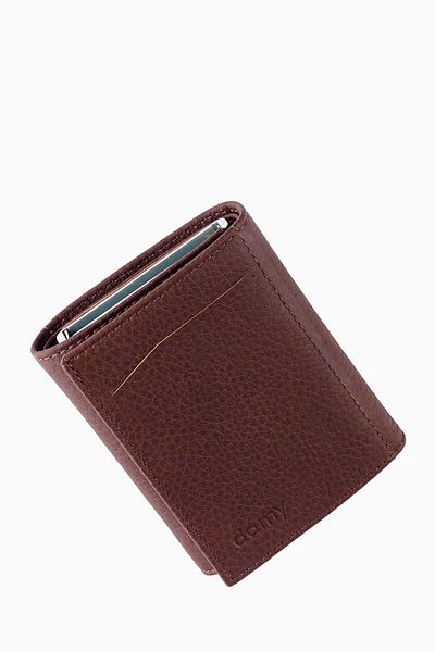 DAMY Men's and Women's Leather Wallet - Card Holder, Model 626