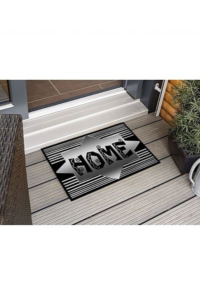 Ardizayn Home, Decorative, Organic Cotton Base, Washable, Door Mat 50 Cm X 80 Cm
