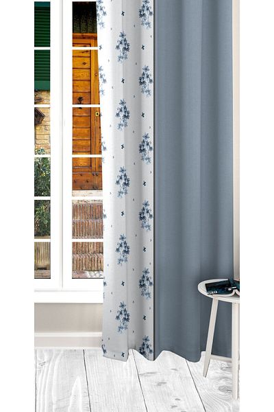 Ardizayn Flower, Velvet Fabric, Digital Printed, Double Wing Background Curtain