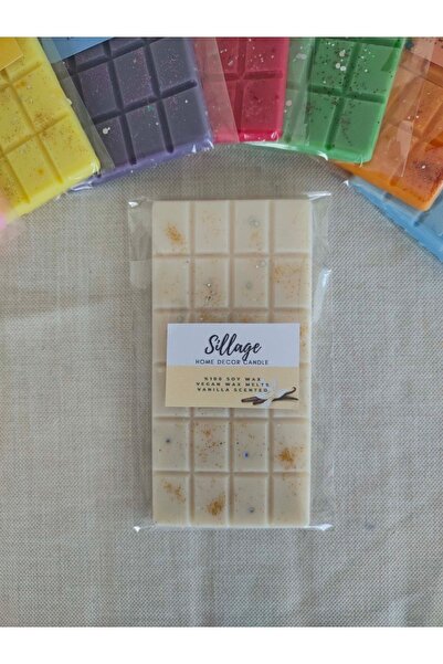 SillageCandle Buhurdanlık Koku Tableti %100 Soya Wax Vegan Wax Melts Buhurdan...