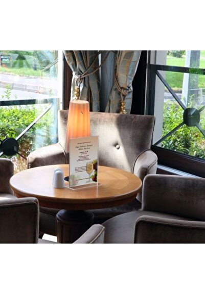 Genel Markalar A5 Şeffaf Fotoğraf Çerçevesi - Dikey Masaüstü Şeffaf Pleksi Fö...