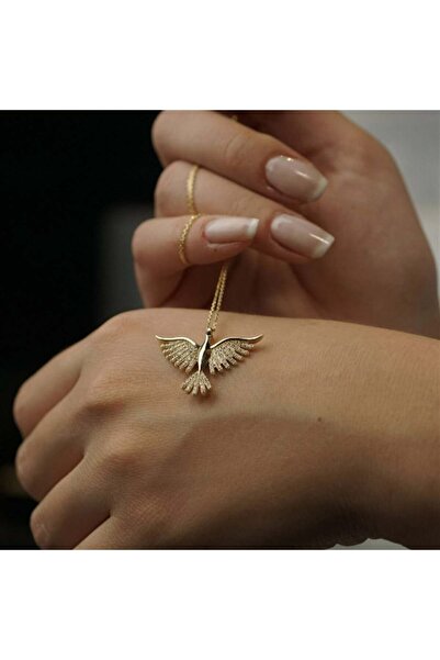 HAMZA YILMAZ MÜCEVHERAT Anka Kuşu Altın Kolye