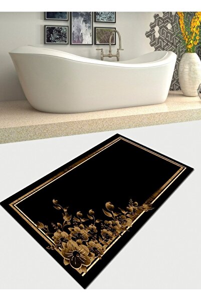 Ardizayn بيجونيا ثلاثية الأبعاد - ذهبي، 70 × 120 سم، قاعدة منسوجة من القطن قا...