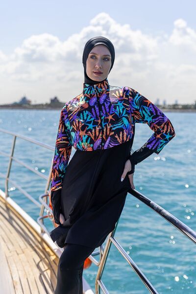 Remsa Mayo R105 Mercani - Full Covered and Front Covered Hijab Swimsuit