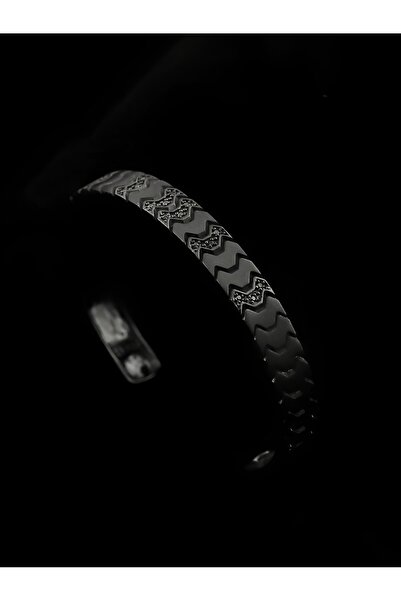 EAST&WEST 925 Ayar Gümüş Wave Serisi Kelepçe Bileklik