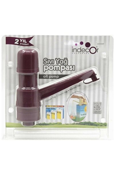 İndecor Pratik Sıvı Yağ Pompası Teneke Pompası