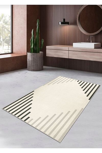 Ardizayn Fresh Cream - Μοκέτα Μπάνιου Βαμβακερής Υφής 70x120 cm