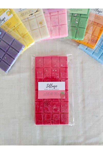 SillageCandle Buhurdanlık Koku Tableti Soya Wax Vegan Wax Melts Buhurdanlık M...
