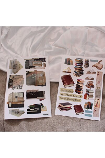 TRENDİN YOLU A5 Size Transparent Bullet Journal - With Two Sheet Labels