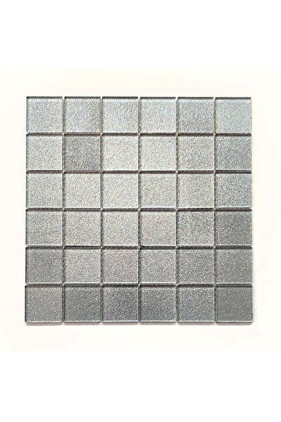 MozaiKristaL Mutfak Tezgah Arası Ve Iç Dekorasyon Için 48x48x4 Mm. Krisrtal C...