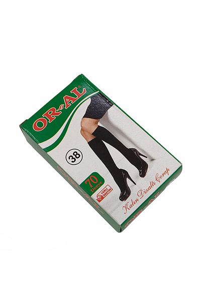 ORAL 70 DENYE 12-PACK KNEE BOTTOM SOCKS