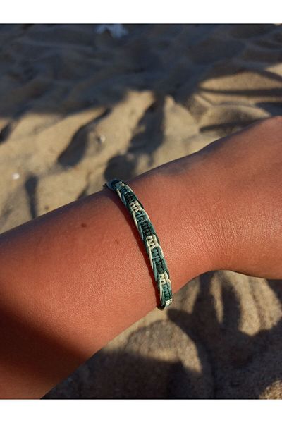 TREND 3 Colored Macrame Knit - String Surfer Bracelet