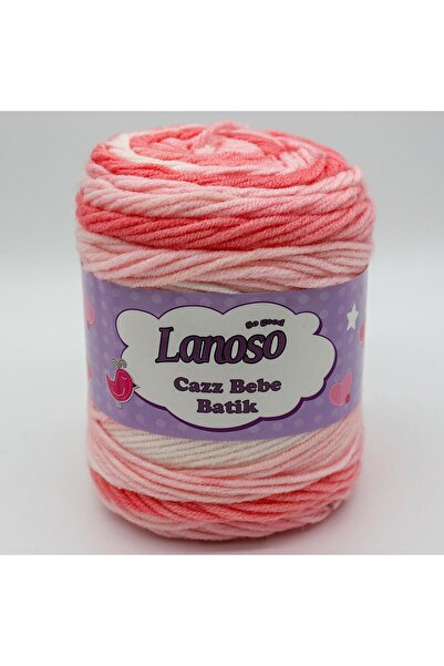 Lanoso Cazz Bebe Batik El Örgü İpliği - 766 Batik -