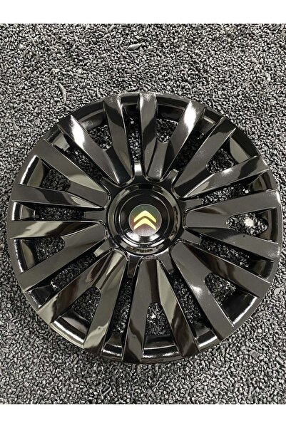 YILAPJANT Citroen 13 Inc Jant Kapağı Siyah Kırılmaz 4 adet