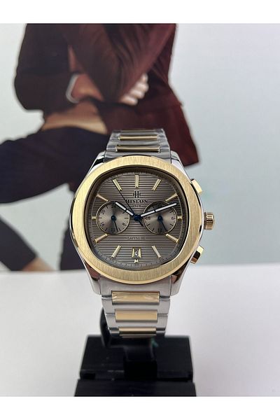 Hislon STEEL MEN'S WRISTWATCH DAMAT MODEL 5 ATM WATERPROOF