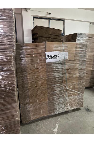 aybaş kağıtçılık Kutu Boş Karton 60x40x40 Orta Boy 5 li Çift Oluklu Koli ,Koli Bandı ve 100cmx5mt balonlu naylon