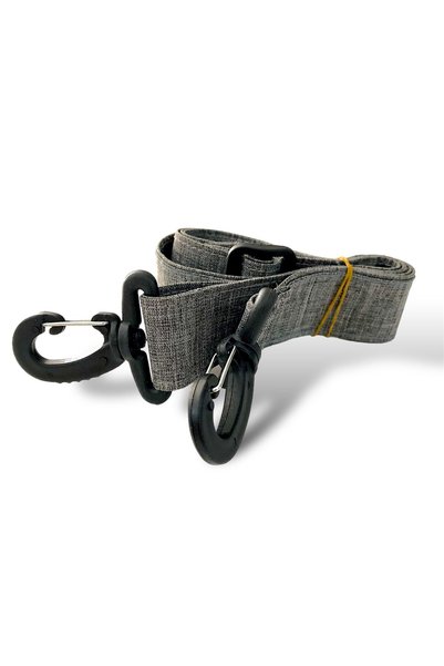 BALP Premium Adjustable Gray Shoulder Belt Bag Carrying Strap 110 cm