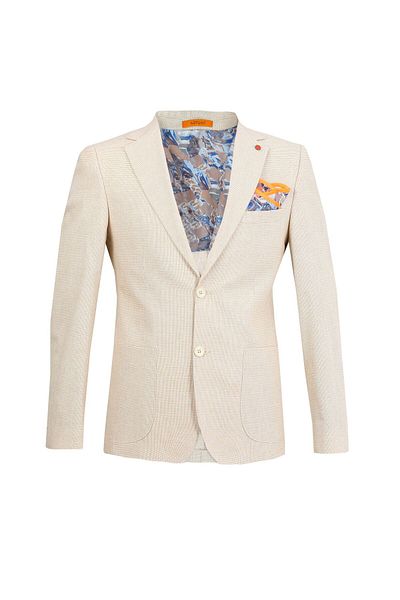 ACTUAL Beige Men's Suit - 4050-4 Model